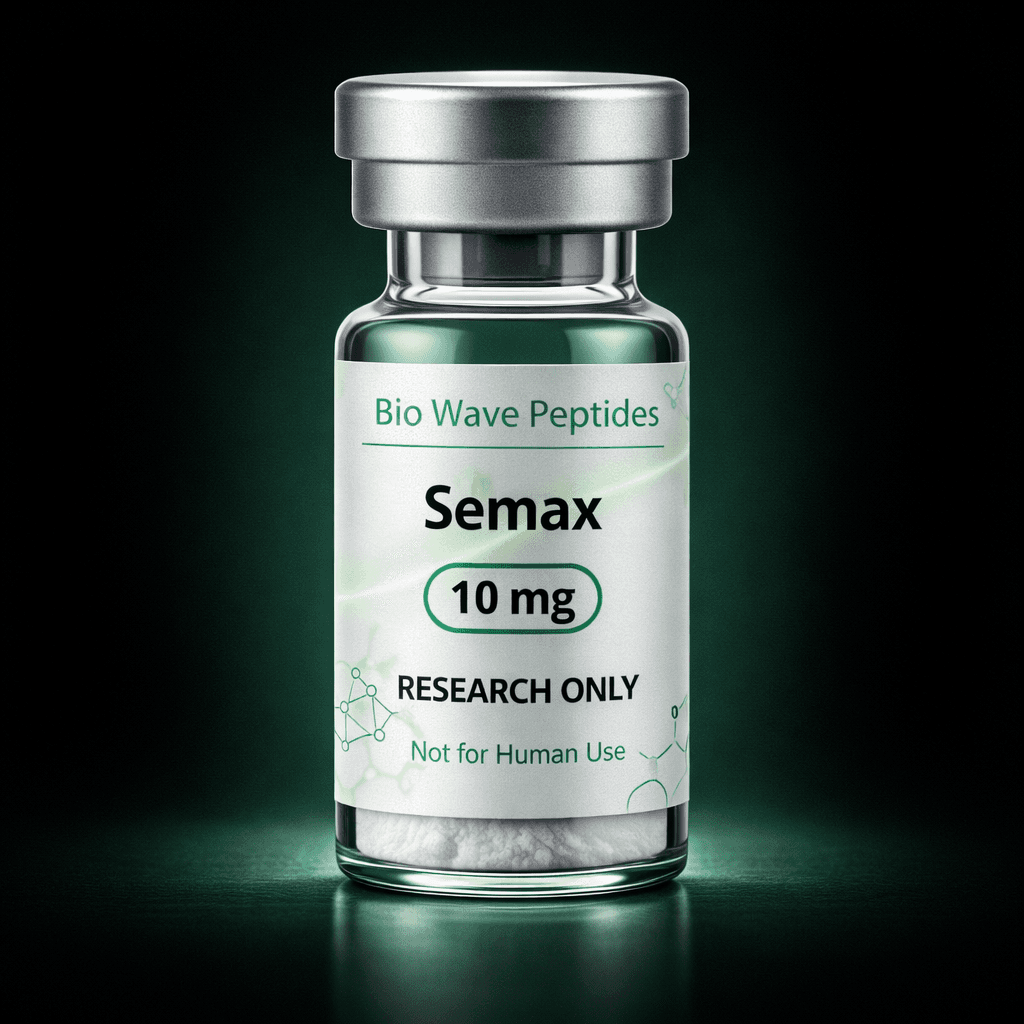 Semax research compound vial